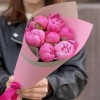 7 розовых пионов Флеминг